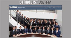 Desktop Screenshot of bergquistlawfirm.com